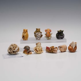 10pc Adam Binder Edition Figurines, Including 2 Limited Editions