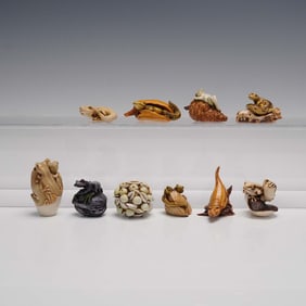 10pc Adam Binder Resin Figurines