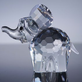 Swarovski Crystal Figurine, Elephant