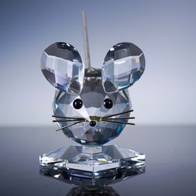 Swarovski Crystal Figurine, Mouse