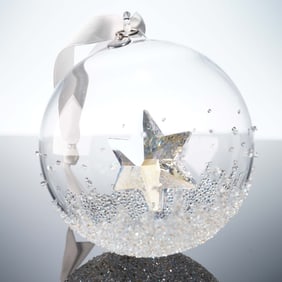Swarovski Crystal 2014 Christmas Ball Ornaments