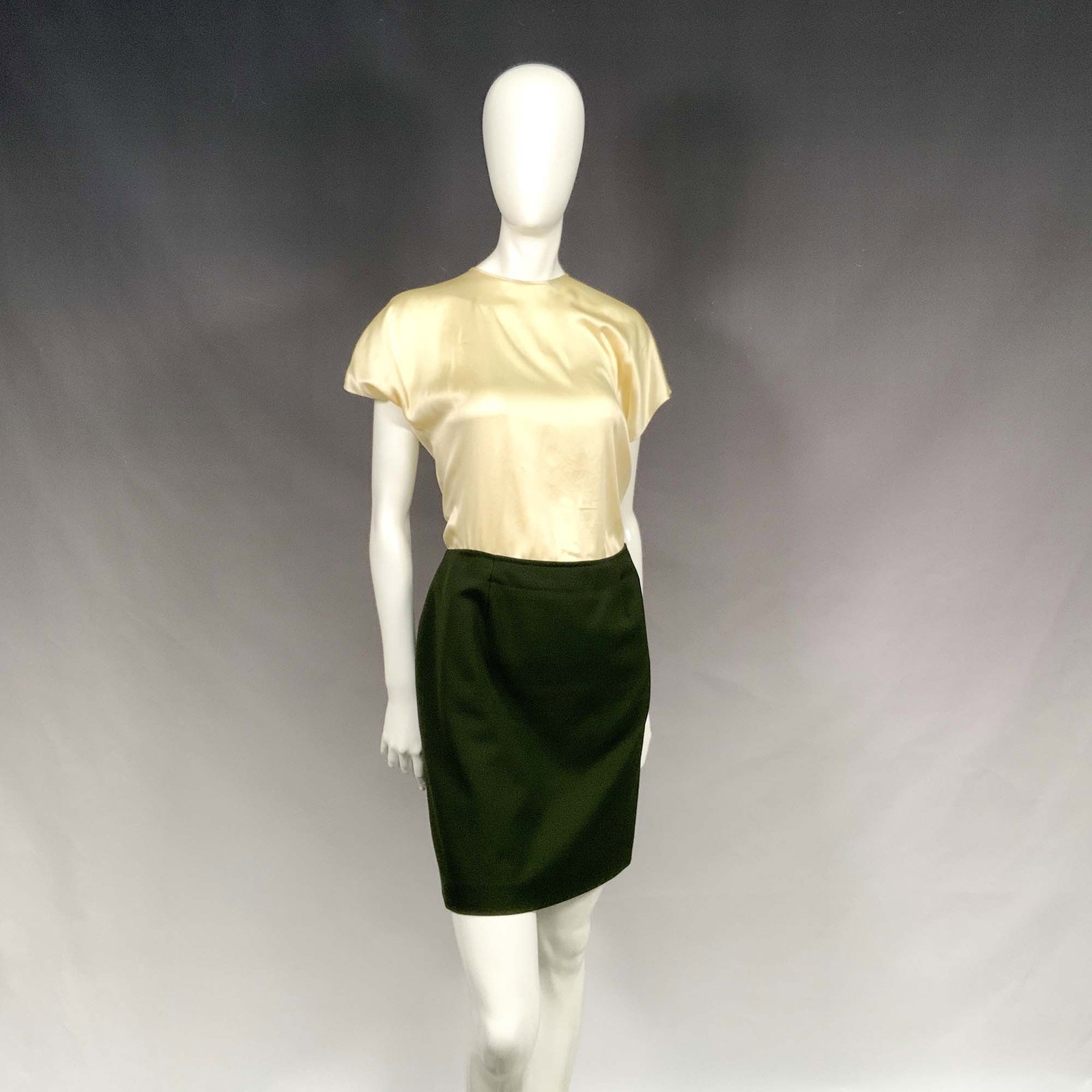 Philosophy di Alberta Ferretti Green Skirt (1 of 7)