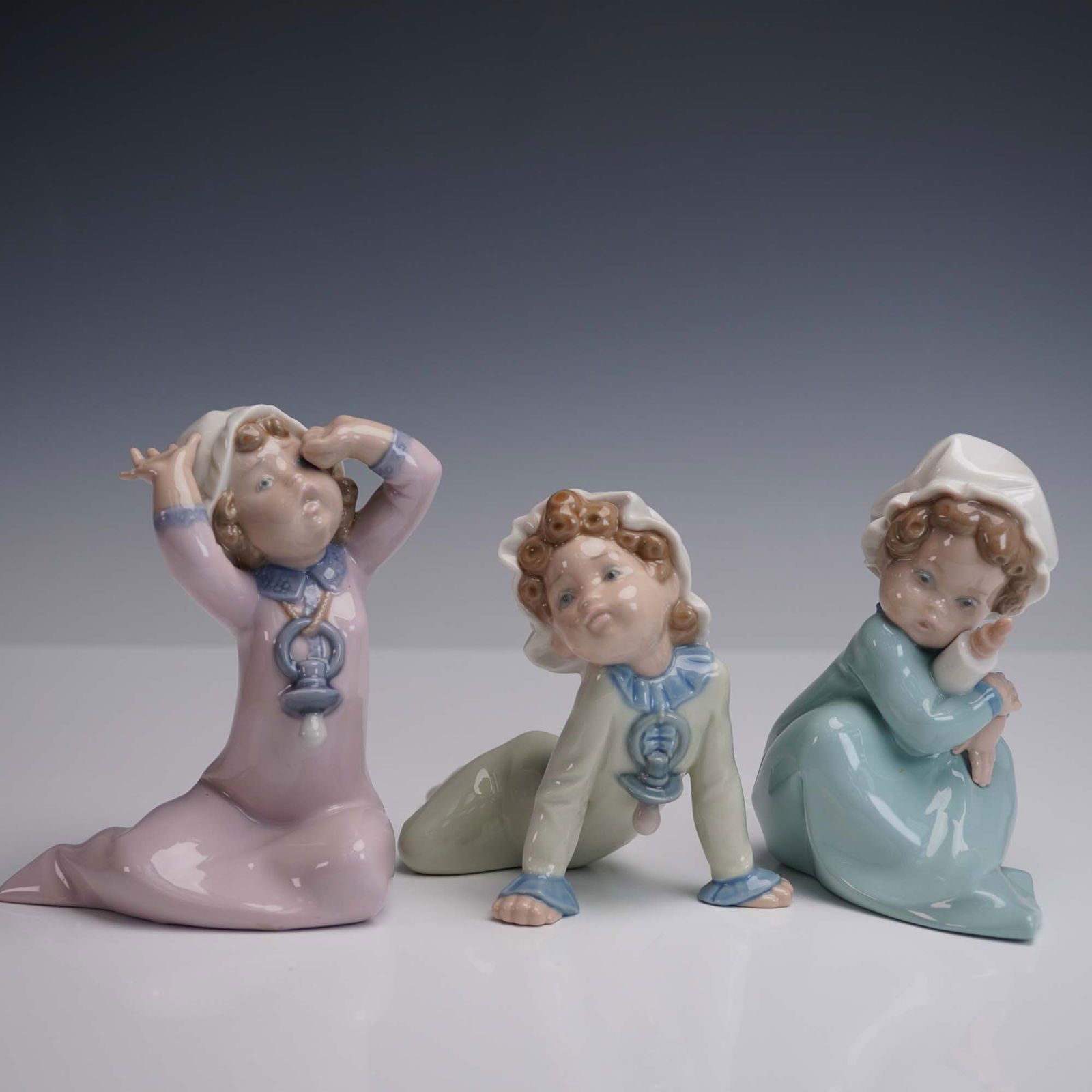 3pc Lladro Babies Figurine Group (1 of 8)