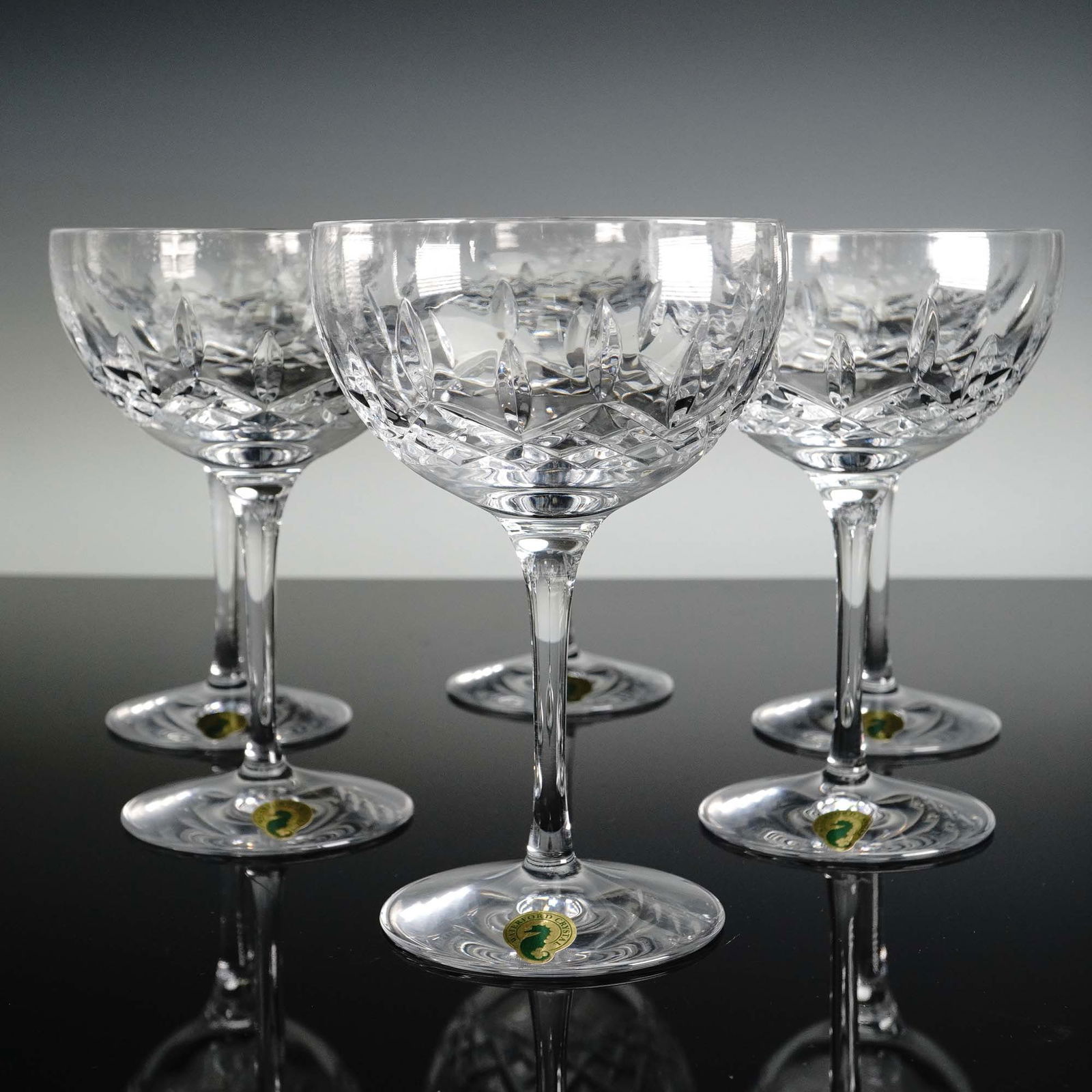 6pc Waterford Crystal Margarita Glasses, Lismore (1 of 5)