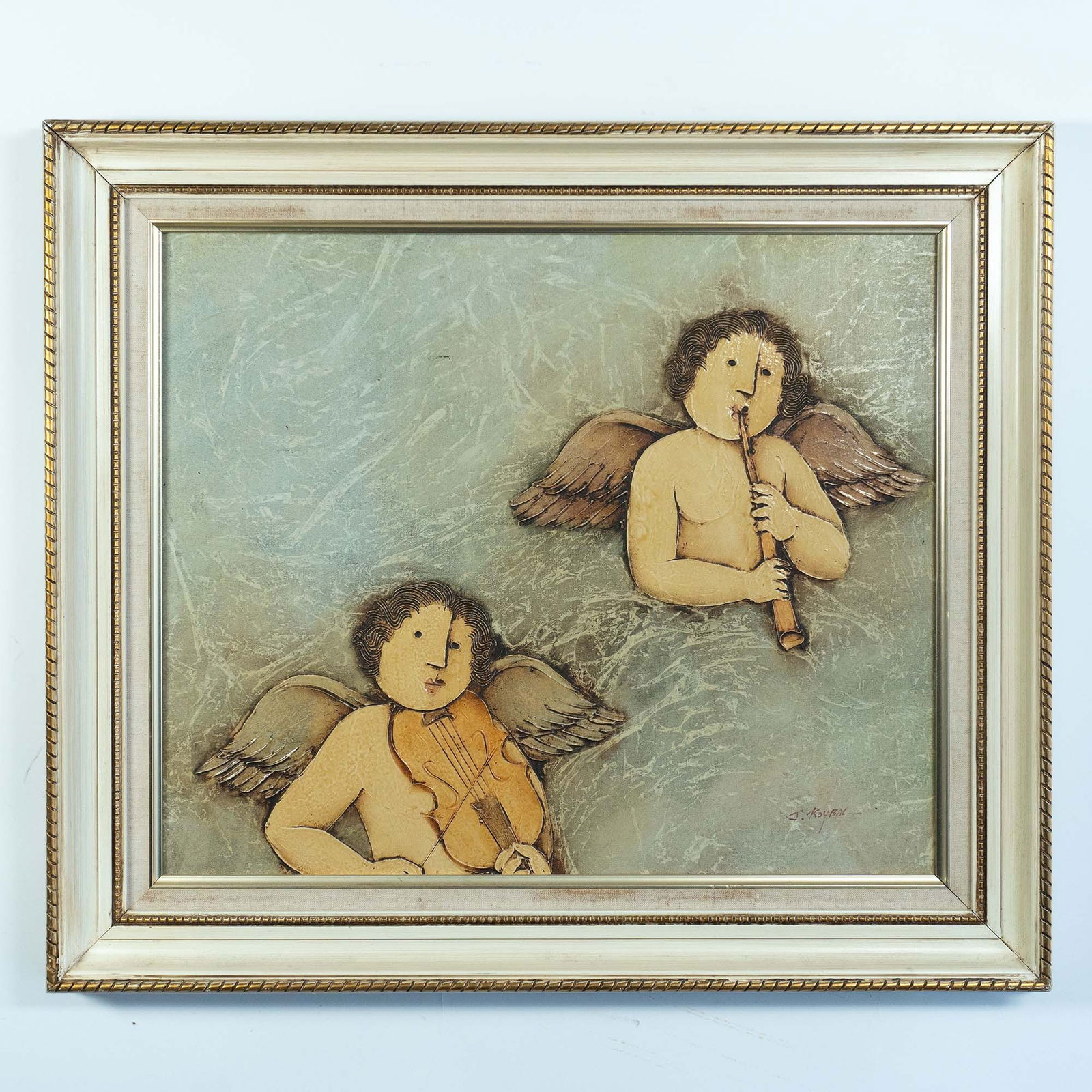 Joyce Roybal (American, b. 1955) Signed Acrylic on Canvas (1 of 4)