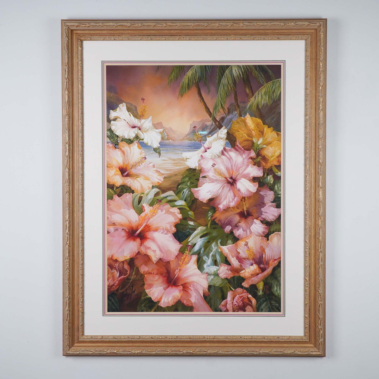 Darryl Trott, Limited Edition Giclee, Magnificent Magnolias, Signed (1 of 7)