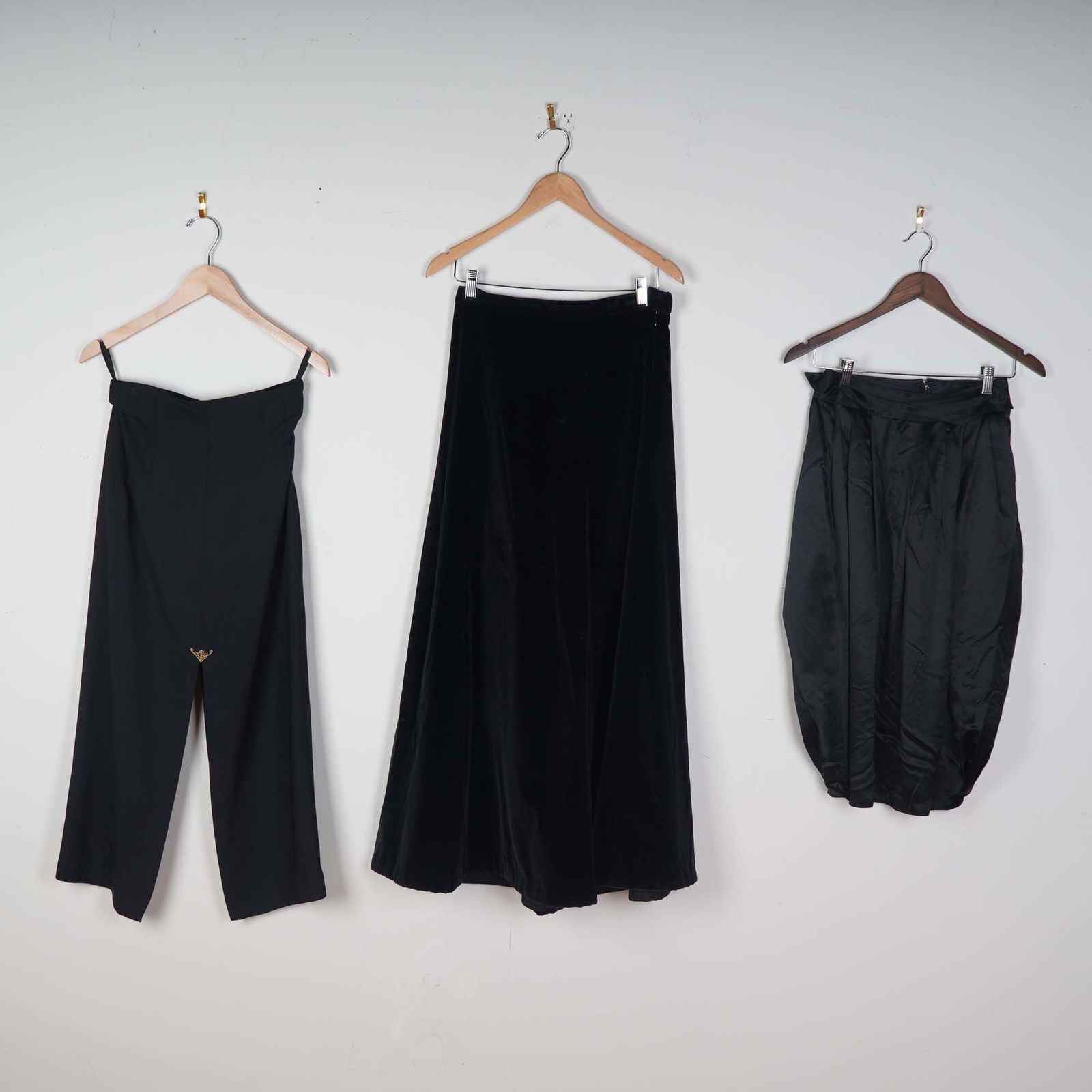 3pc Designer Black Bottoms, Sylvia Bess, Jaeger, Parkers (1 of 5)