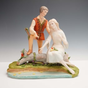 Laszlo Ispanky Porcelain Figurine, The Proposal, LE 69/350
