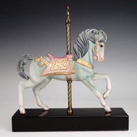 Cybis Porcelain Carousel Horse Figurine No 335
