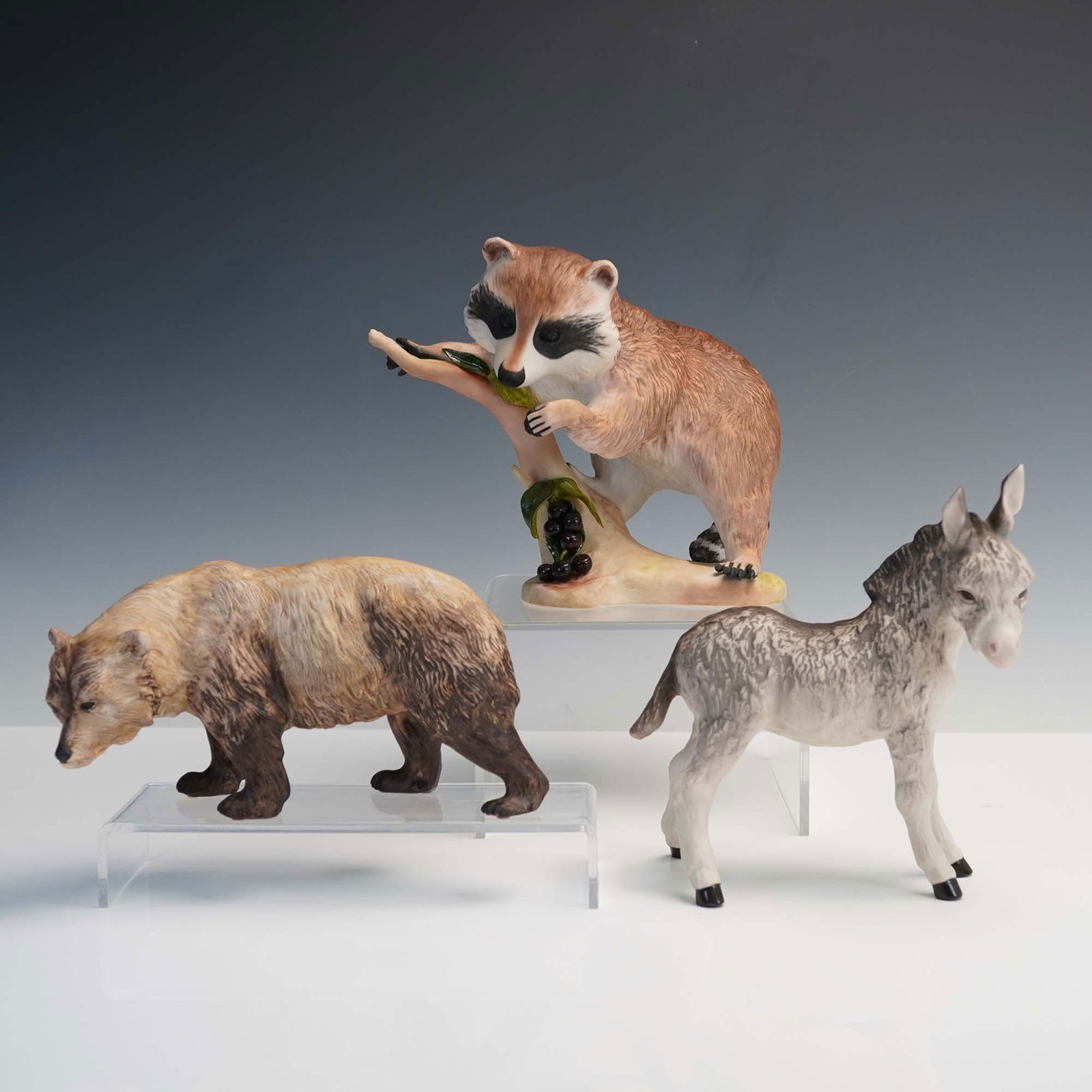 3pc Cybis Porcelain Animal Figurines (1 of 10)