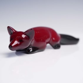 Royal Doulton Flambe Figurine, Fox Stalking - Small HN147A-1