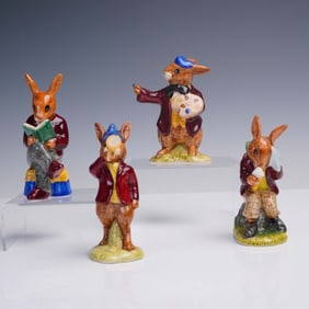 4pc Royal Doulton Bunnykins Figurines
