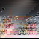 32pc Bohemian Crystal Cut-to-Clear Barware Set, Multi-Color