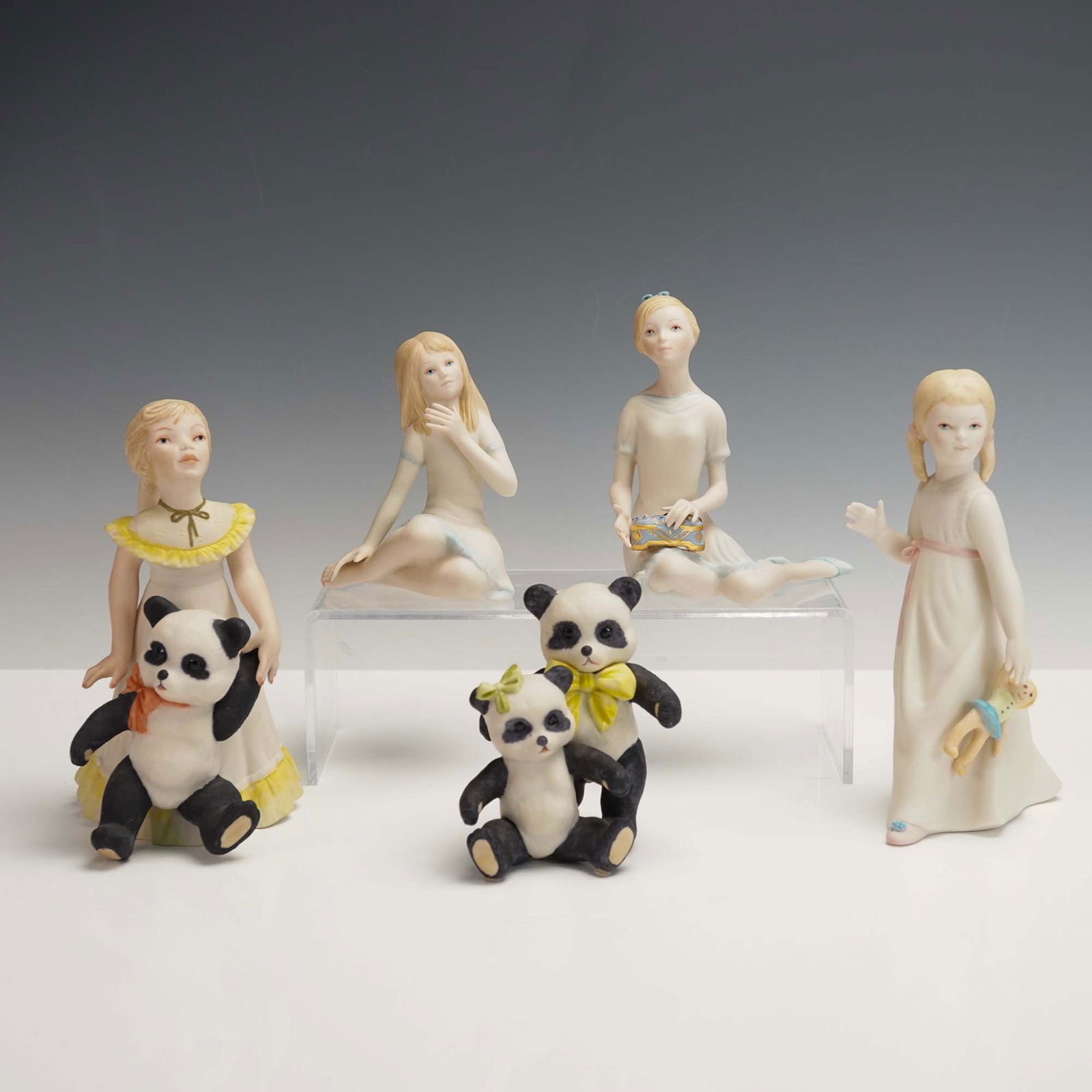 5pc Cybis Porcelain Figurines (1 of 3)