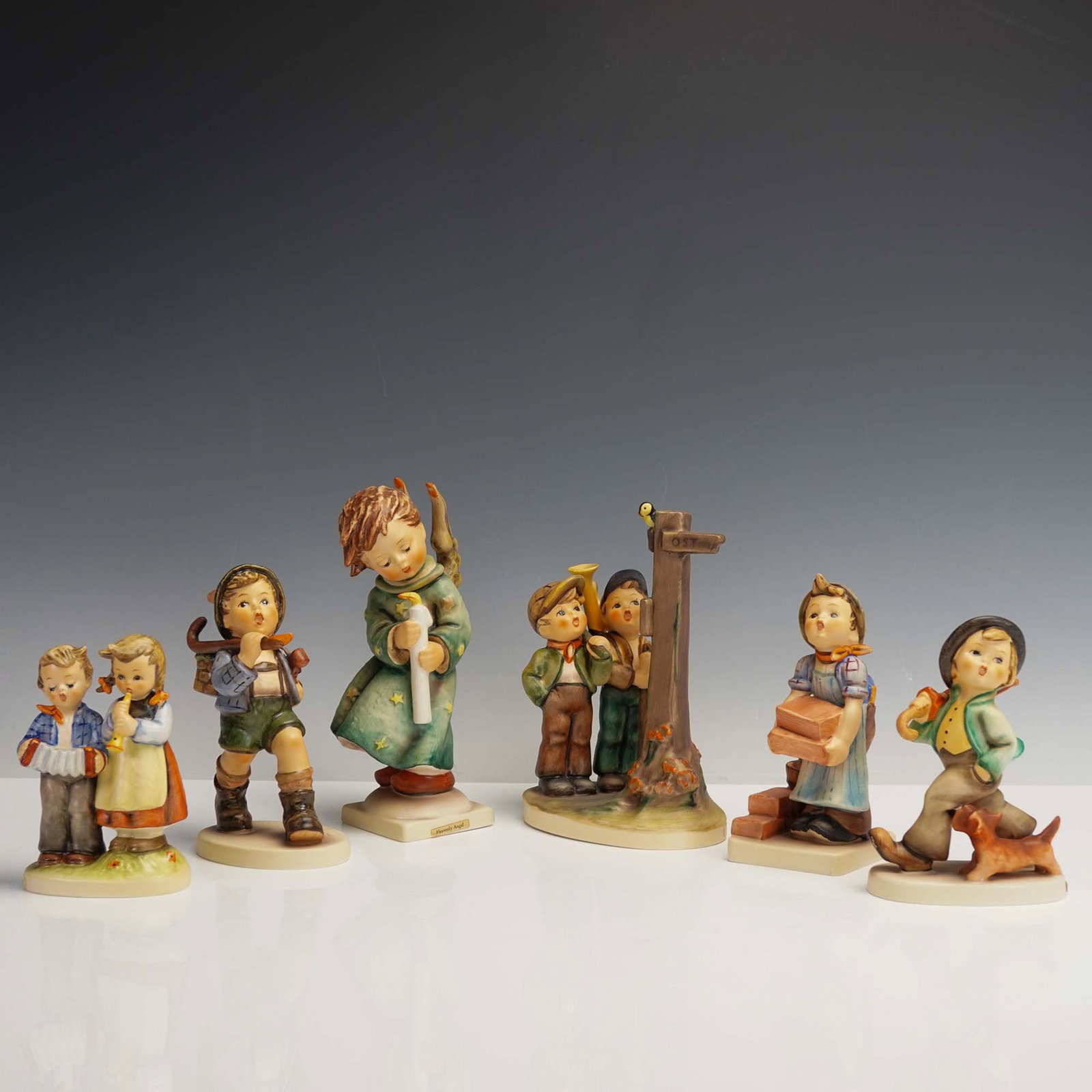 6pc Goebel Hummel Porcelain Figurines (1 of 3)