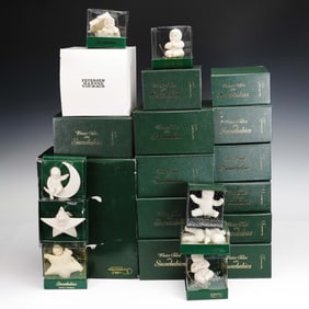 26pc Department 56 Snowbabies Figurines and Ornamnets