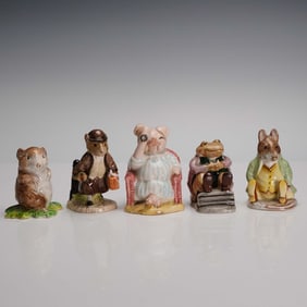 5pc Beswick Beatrix Potter Porcelain Figurines