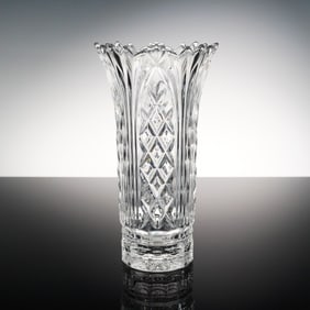 Marquis by Waterford Crystal Flared Vase with Original Box