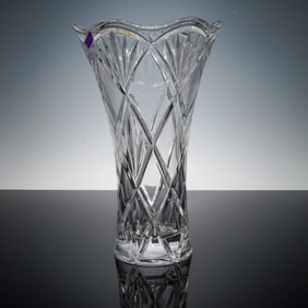 Marquis by Waterford Crystal Vase, Honour Pattern