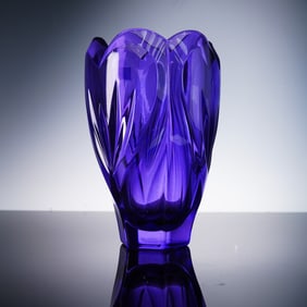 Marquis by Waterford Crystal Vase, Sweet Memories Purple