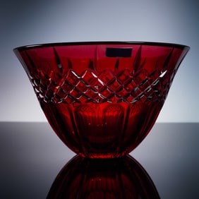 Marquis by Waterford Crystal Bowl, Shelton Red