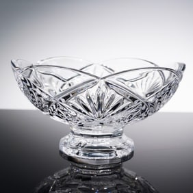 Waterford Crystal Evie Footed Bowl with Original Box