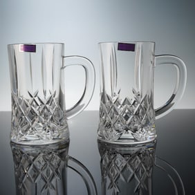 Pair of Marquis by Waterford Crystal Mugs, Brixton