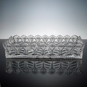 Marquis by Waterford Crystal Bread Basket, Wheat Pattern