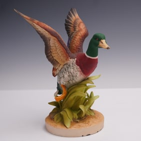 Andrea J. Sadek Porcelain Figurine, Mallard Duck