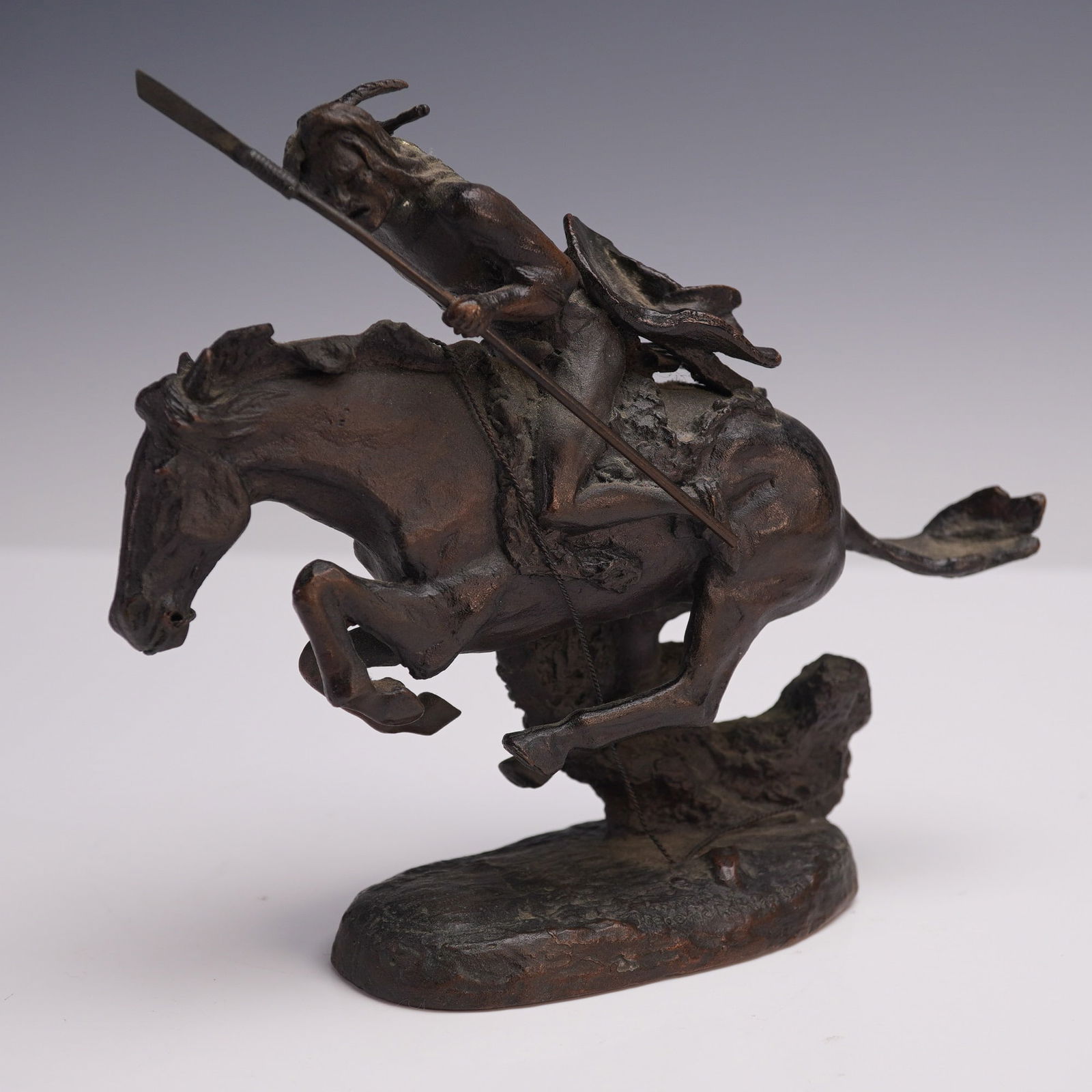 The Cheyenne, Bronze Sculpture, Frederic Remington Art Museum (1 of 4)