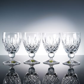 4pc Waterford Crystal Goblets, Ennis