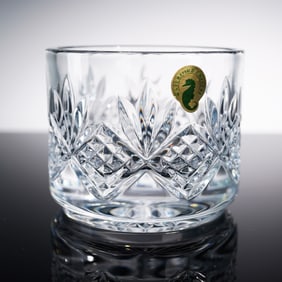Waterford Crystal Stacking Container, Lismore Diamond Cut