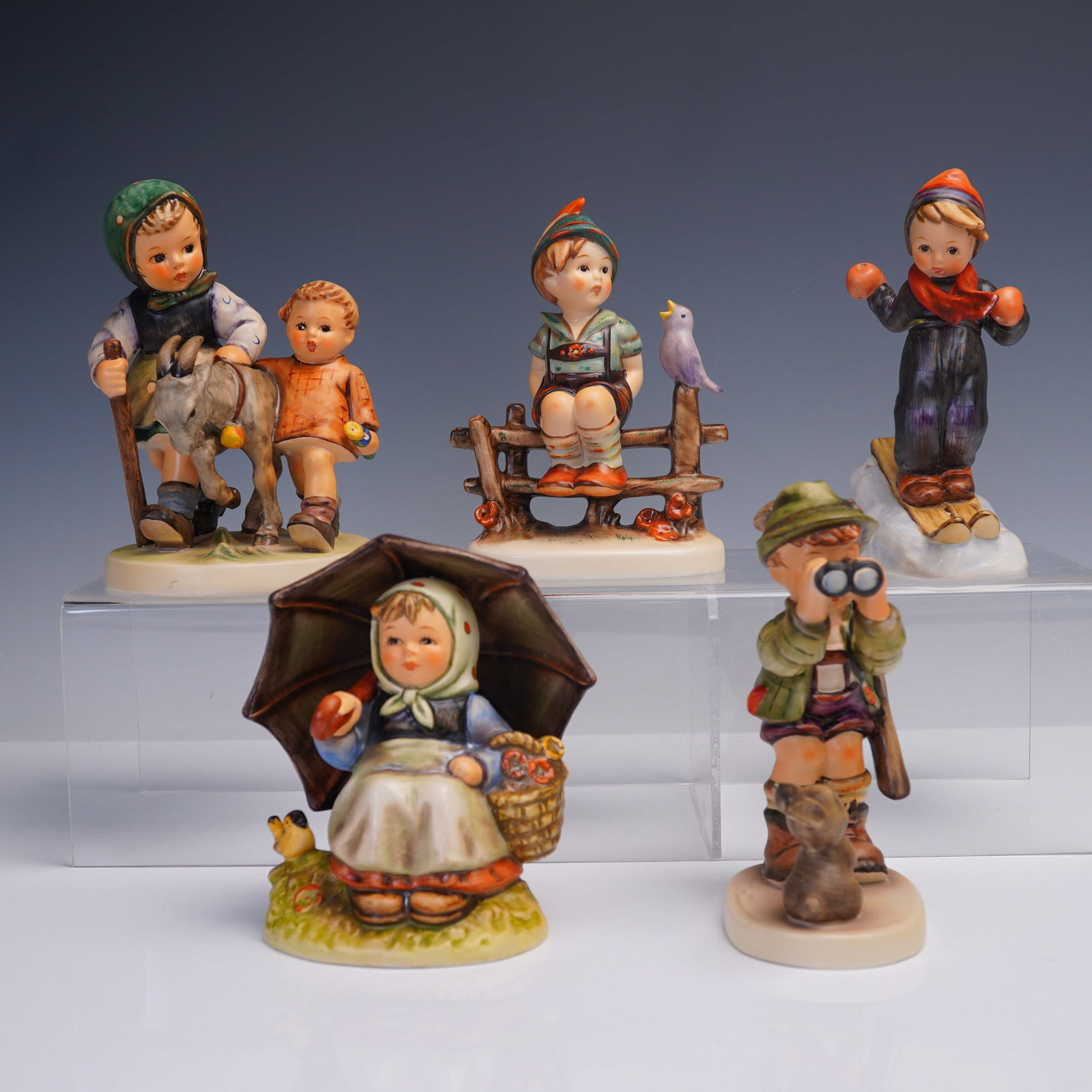 5pc Hummel Goebel Porcelain Figurines (1 of 9)