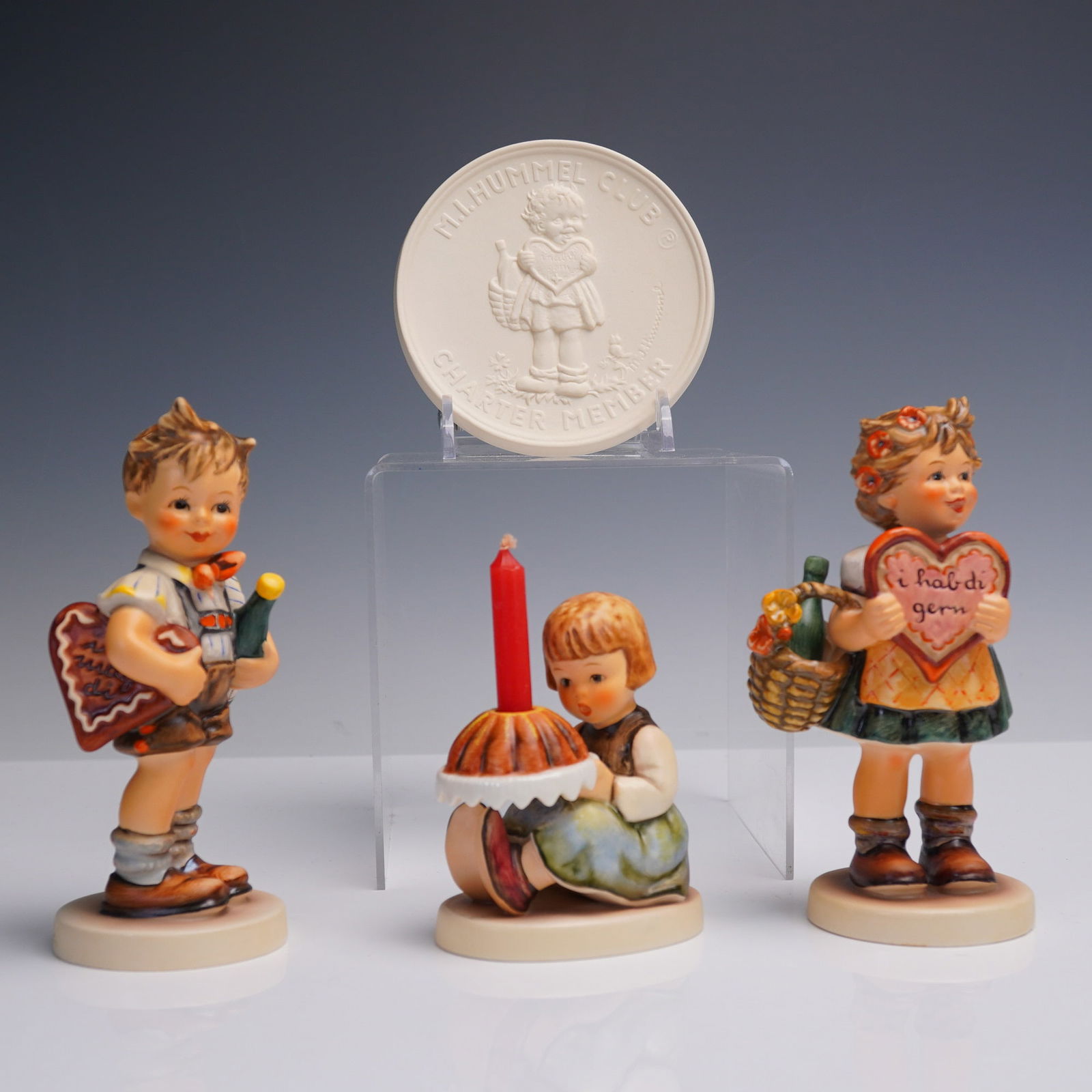 4pc Goebel Hummel Collectibles with Original Boxes (1 of 8)