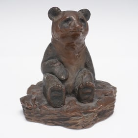 Floyd DeWitt Limited Edition Bronze Bear Sculpture