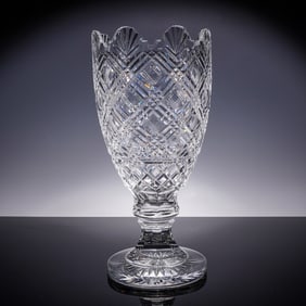 Waterford Crystal Footed Vase