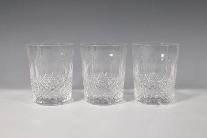 3pc Waterford Crystal Double Old Fashion, Colleen
