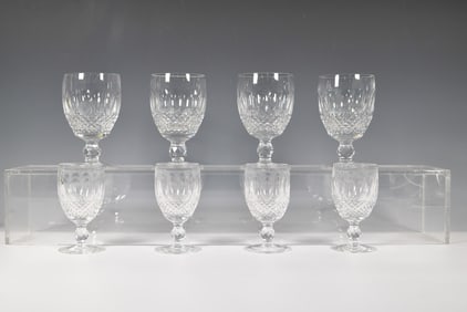 8pc Waterford Colleen Short Stem Glasses