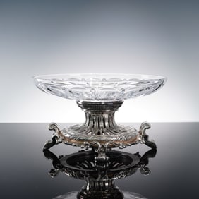 Christofle Silver-Plated Eugenie Table Centerpiece