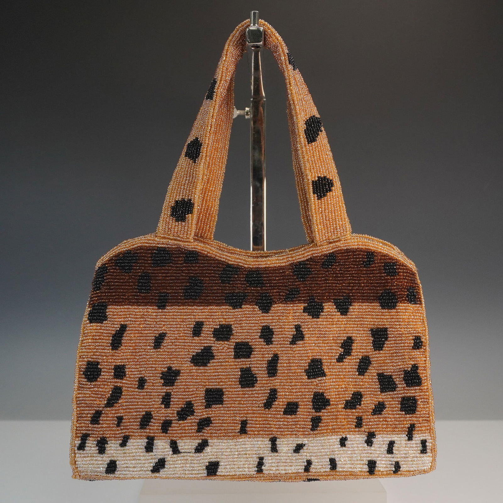 Beaded Animal Print Evening Bag (1 of 4)