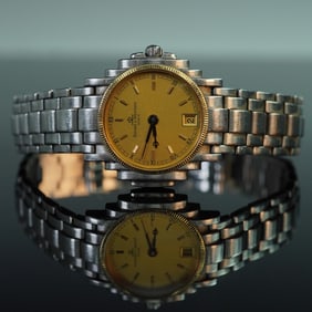 Baume & Mercier 18KT Gold and Stainless Steel Watch
