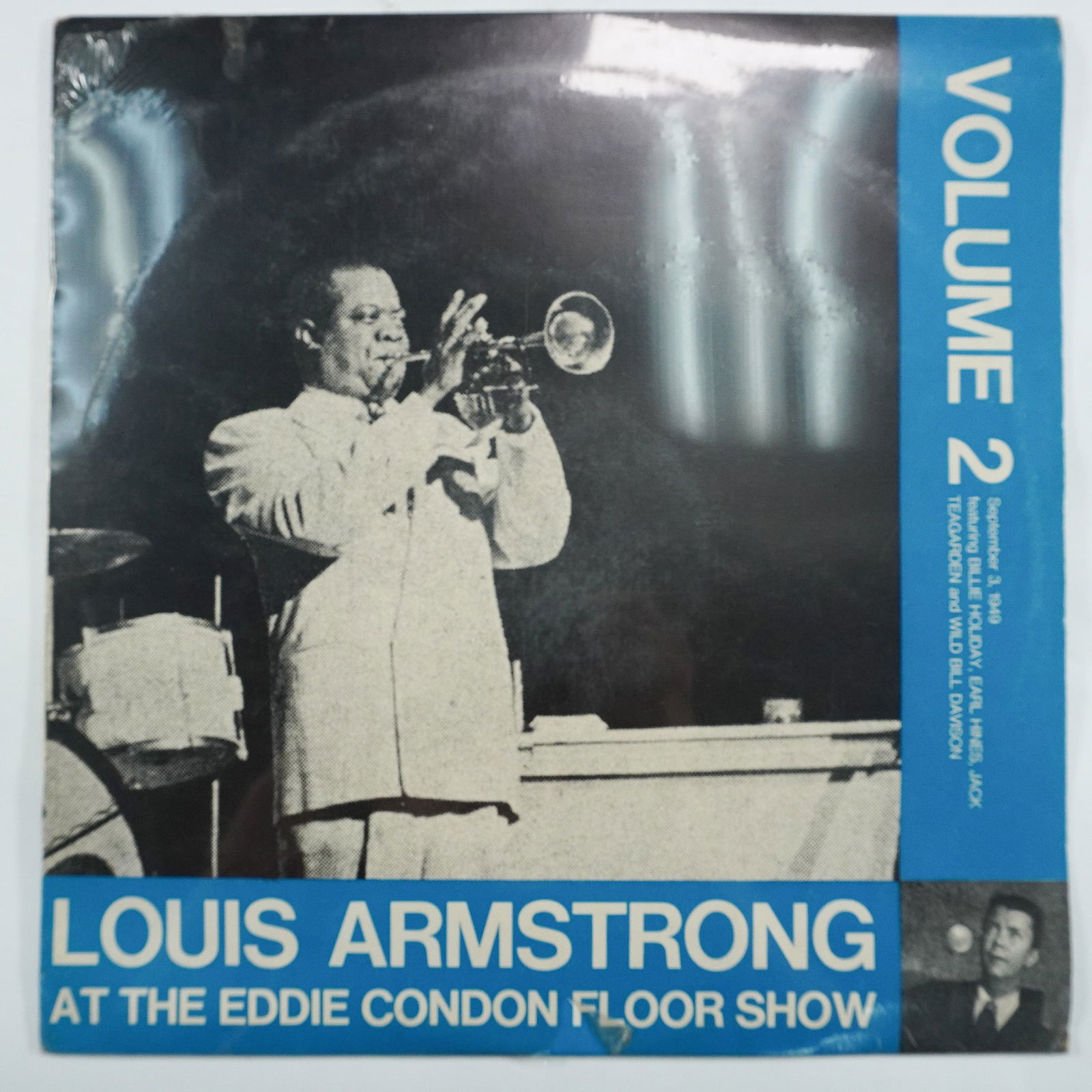 Louis Armstrong Vinyl Record, At The Eddie Condon Floor Show Vol. 2, Sealed (1 of 3)