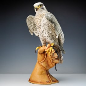 Boehm Porcelain Limited Edition Figurine, Peregrine Falcon
