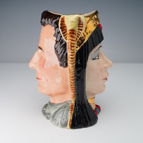 Royal Doulton Character Jug, Antony & Cleopatra D6728