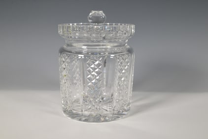 Waterford Crystal Hibernia Biscuit Barrel with Lid