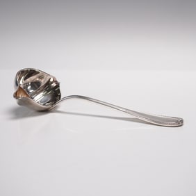 Christofle Silver-Plated Gravy Ladle, Malmaison