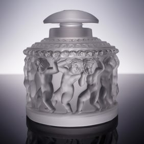 Lalique Crystal Perfume Bottle, Enfants