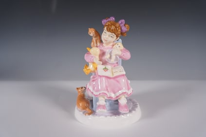 Royal Doulton Figurine, Bedtime Story CH8