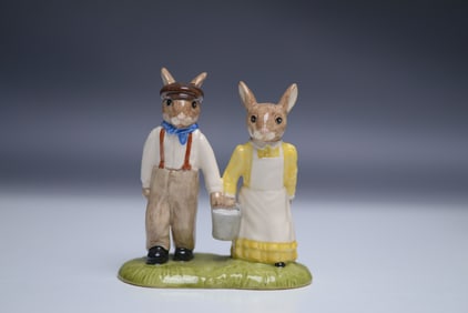 Royal Doulton Bunnykins Figurine, Jack and Jill DB222