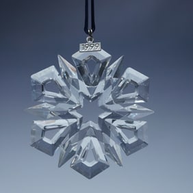 Swarovski Crystal 1999 Christmas Ornament